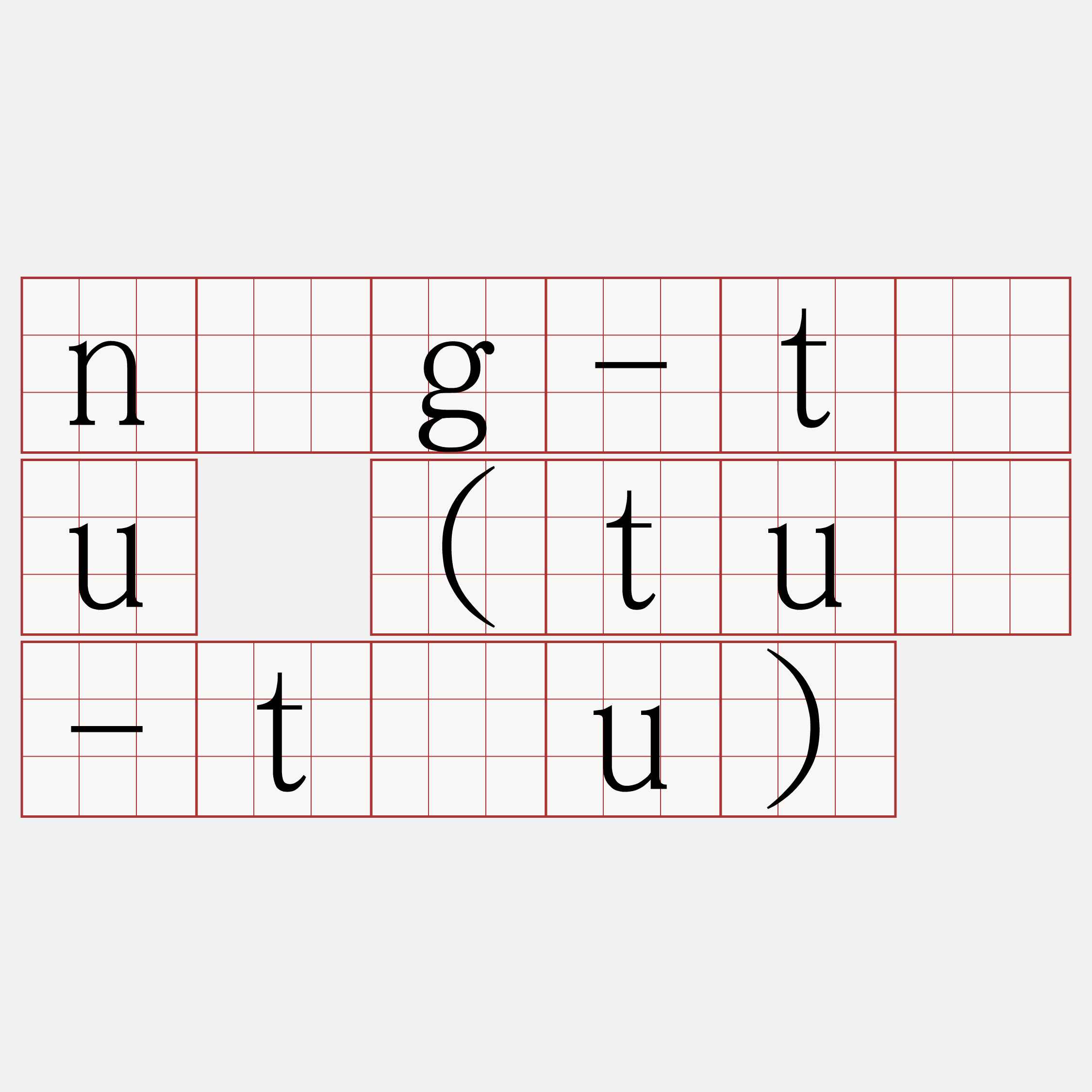 n̂g-tāu (tuā-tāu)